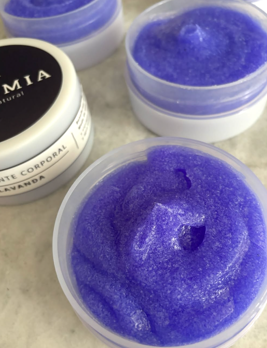 Exfoliante corporal de lavanda