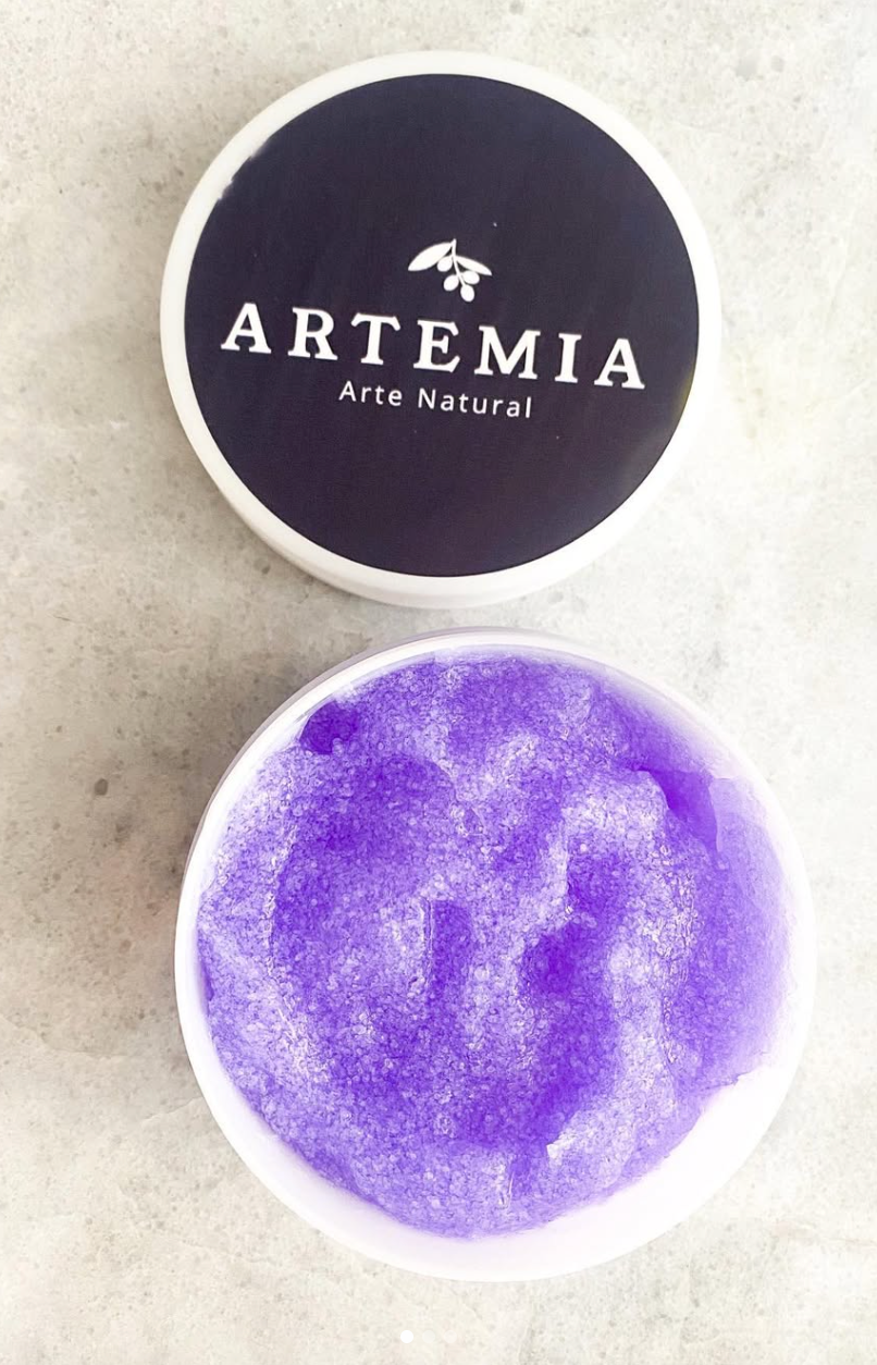 Exfoliante corporal de lavanda