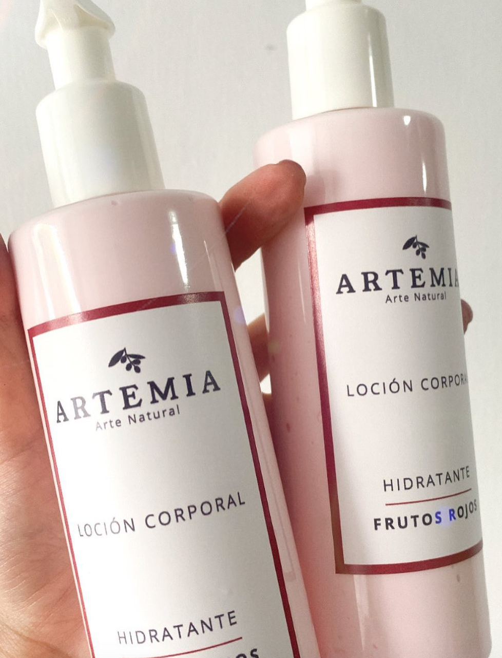 Crema corporal de frutos rojos