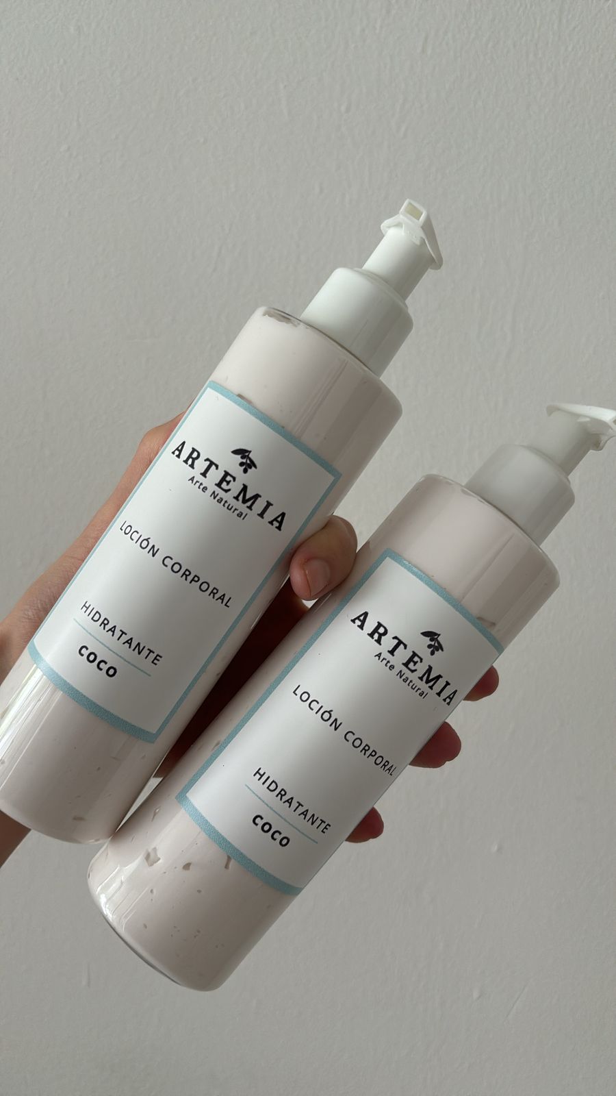 Crema corporal de coco